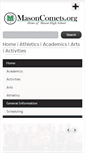 Mobile Screenshot of main.masoncomets.org